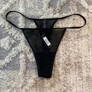 Skims Mesh Thong